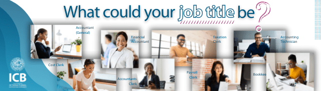 What can your finance job title and responsibilities be?