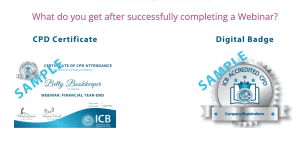 ICB Certificate & Badge